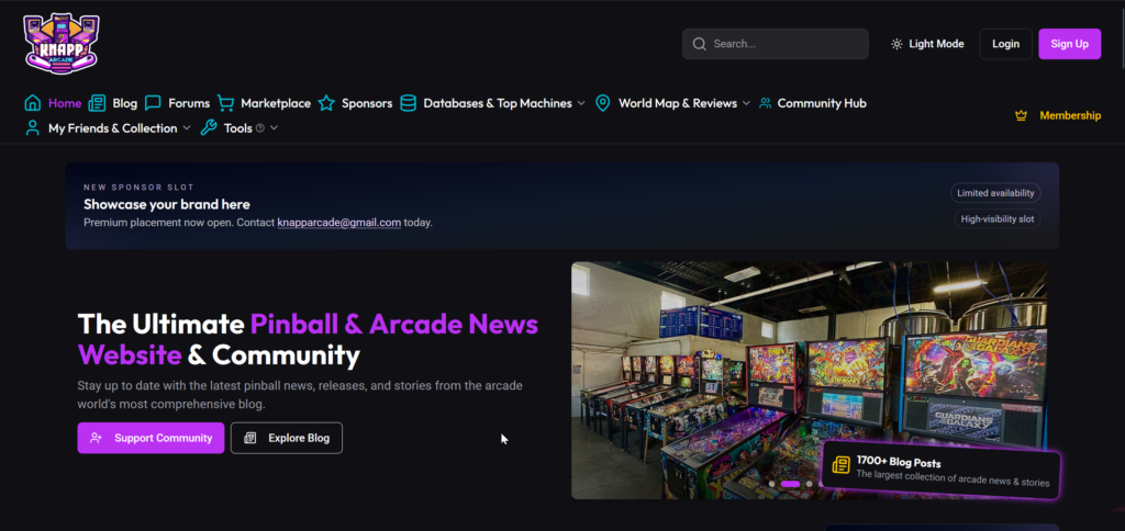 Knapp Arcade – VIEW MORE