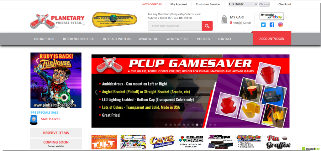 Planetary Pinball – VIEW MORE