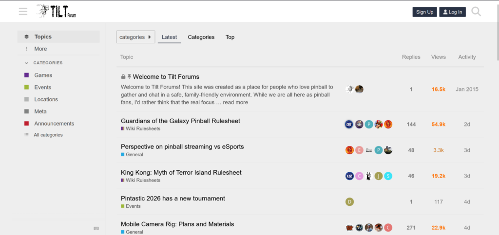 Tilt Forum (Rules, Tips)